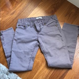 Free People Light purple skinny jeans